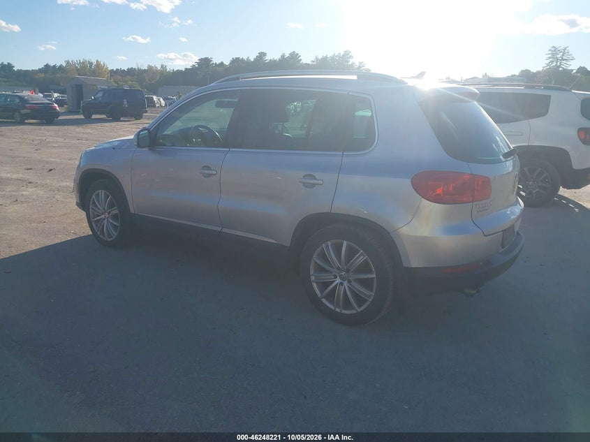 Vin: wvgbv3ax5dw565740, lot: 46748247, volkswagen tiguan se 20133