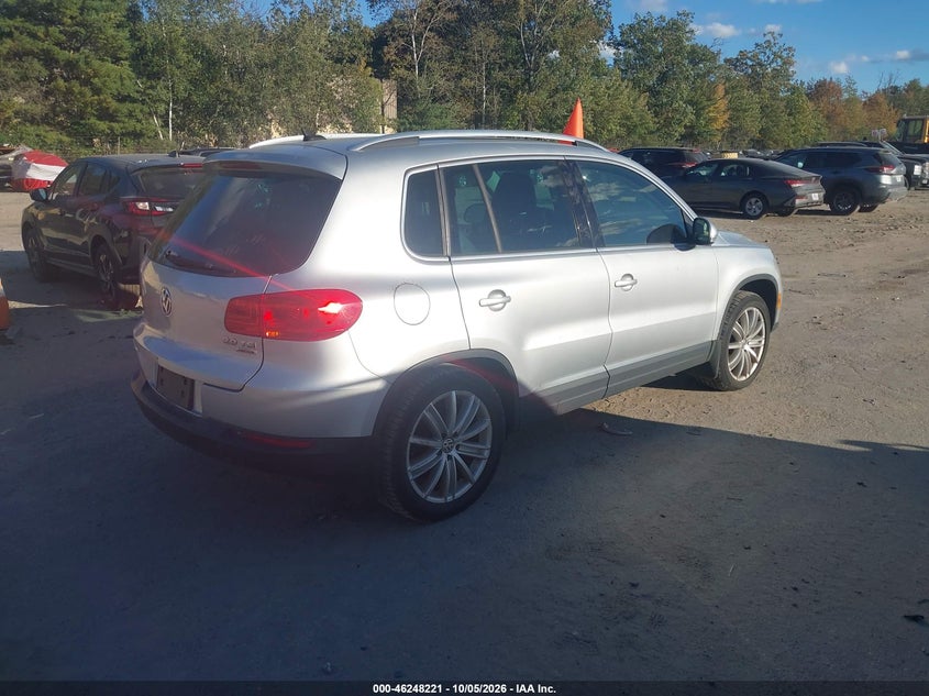 VOLKSWAGEN TIGUAN 2013 VIN WVGBV3AX5DW565740