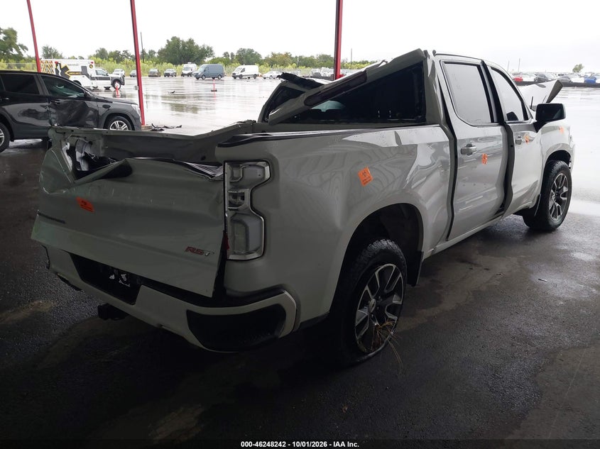 Vin: 3gcuyeed4mg393571, lot: 46748268, chevrolet silverado 1500 4wd  short bed rst 20214