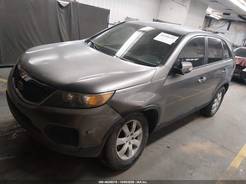 Vin: 5xykt3a15bg006379, lot: 46748345, kia sorento lx 20112