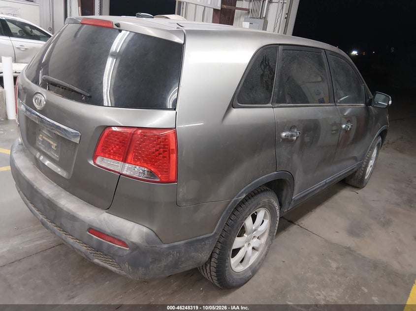 Vin: 5xykt3a15bg006379, lot: 46748345, kia sorento lx 20114
