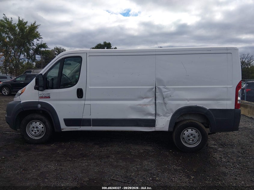 RAM PROMASTER 1500 2017 VIN 3C6TRVAG9HE536404