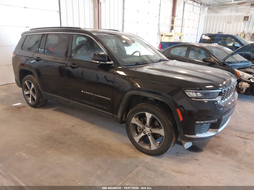 Vin: 1c4rjkbg8r8530466, lot: 46748364, jeep grand cherokee l limited 4x4 20241