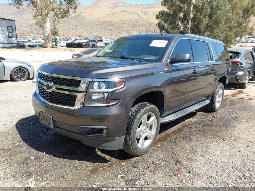 Vin: 1gnscgkc3hr338507, lot: 46748390, chevrolet suburban ls 20172