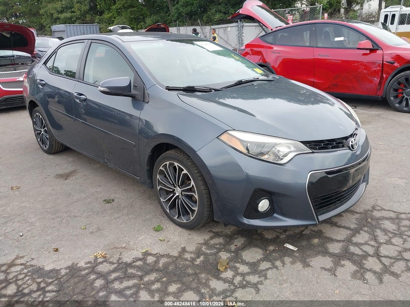 2016 Toyota Corolla S Plus, Левый бок, IAAI, VIN 2T1BURHEXGC632411