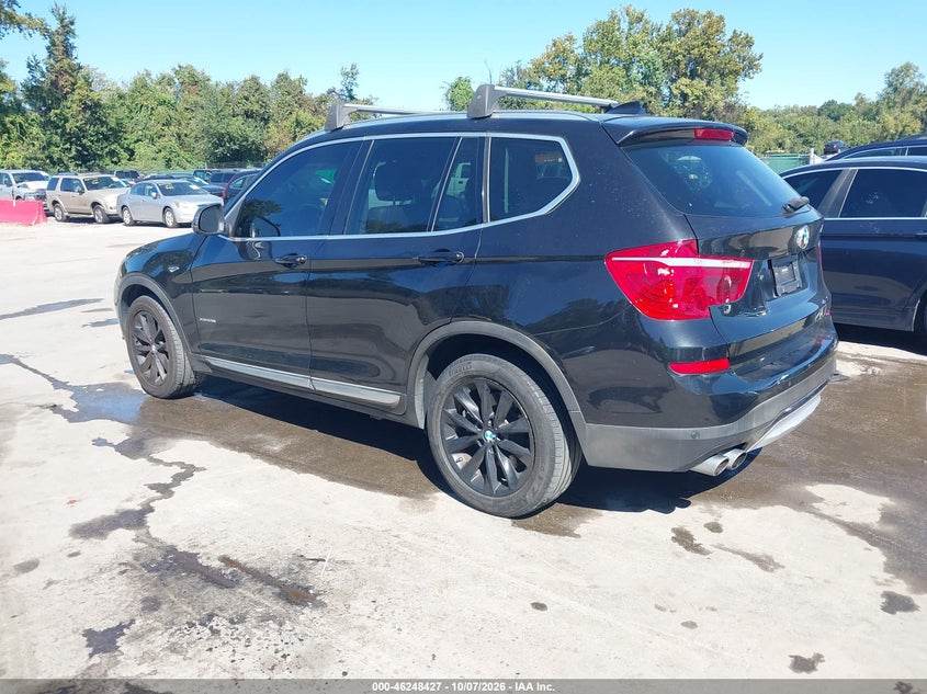 Vin: 5uxwx9c54g0d82532, lot: 46748453, bmw x3 xdrive28i 20163