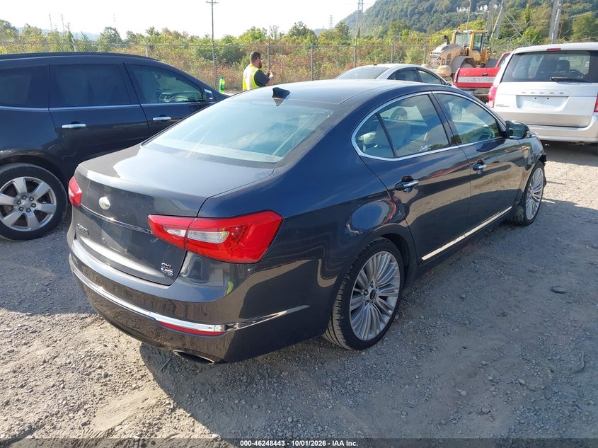 Vin: knaln4d77e5155844, lot: 46748469, kia cadenza limited 20144