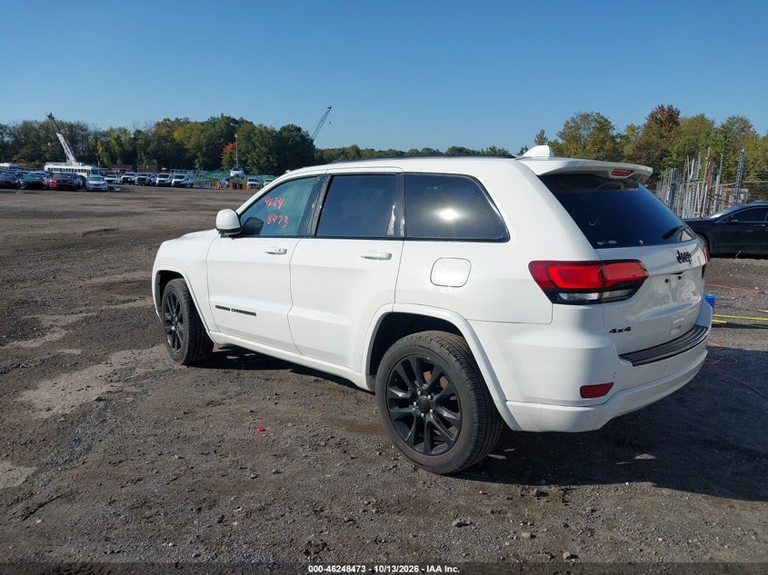 Vin: 1c4rjfag0hc808815, lot: 46748499, jeep grand cherokee altitude 4x4 20173