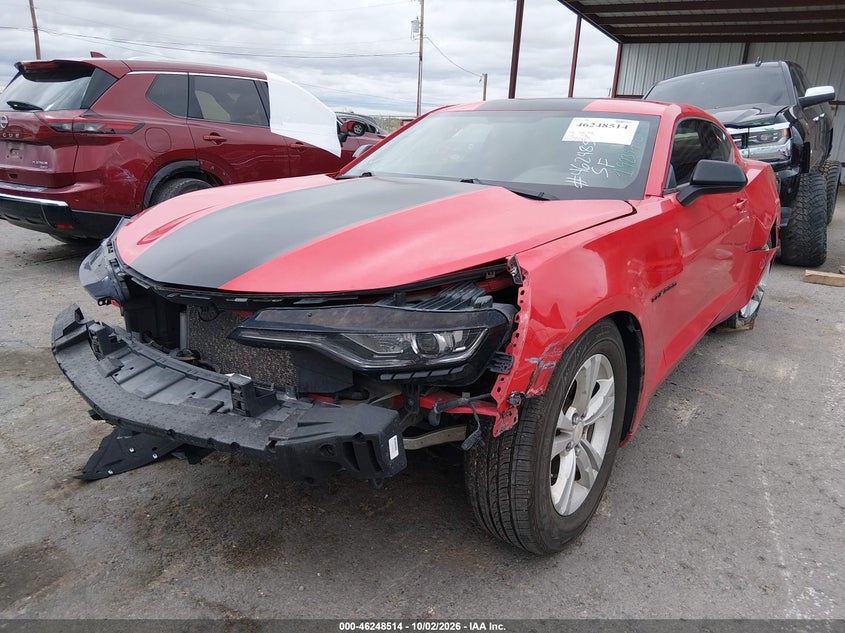 Vin: 1g1fb1rx6l0149777, lot: 46748540, chevrolet camaro rwd  1lt 20202