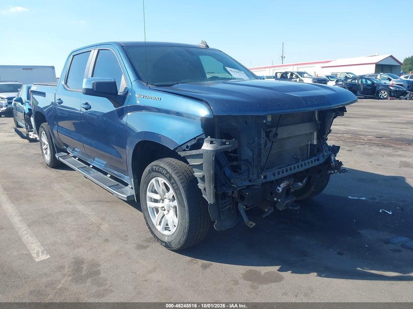 Vin: 3gcuyded2mg124415, lot: 46748542, chevrolet silverado 1500 4wd  short bed lt 20211