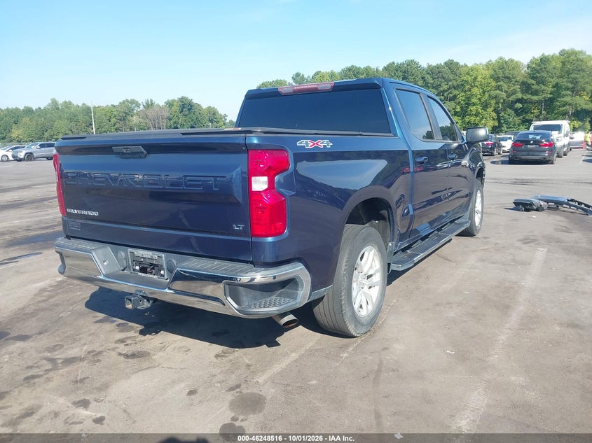Vin: 3gcuyded2mg124415, lot: 46748542, chevrolet silverado 1500 4wd  short bed lt 20214