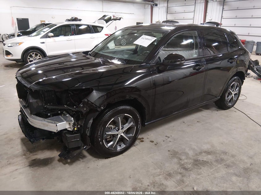 Vin: 3czrz2h79pm702572, lot: 46748579, honda hr-v awd ex-l 20232