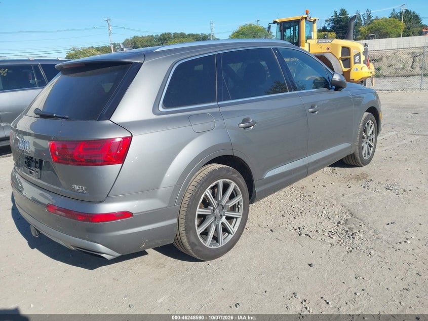 Vin: wa1laaf70hd043823, lot: 46748616, audi q7 3.0t premium 20174