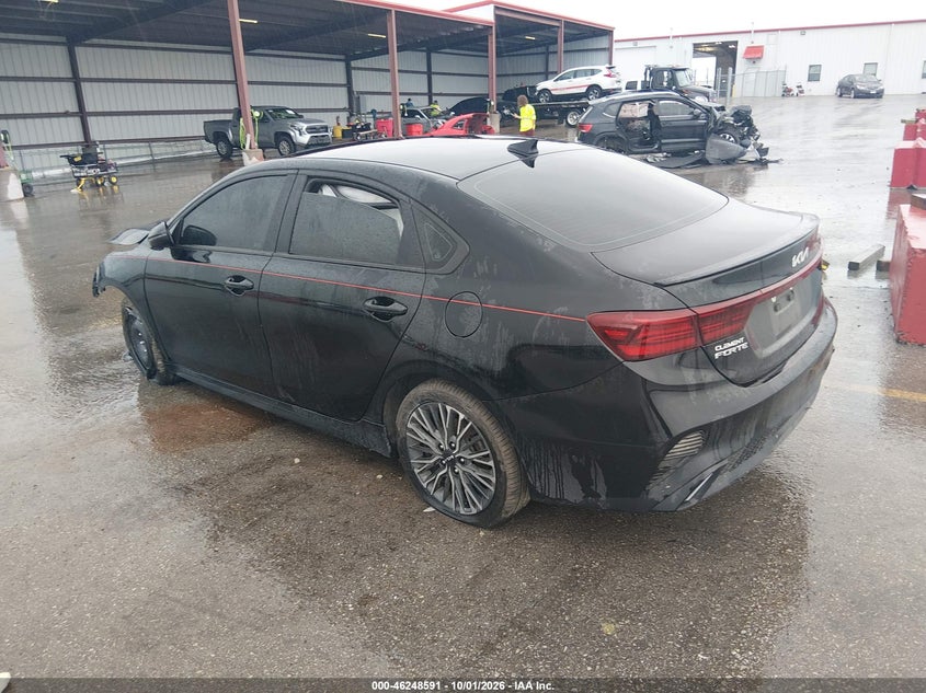 Vin: 3kpf54ad9re814513, lot: 46748617, kia forte gt-line 20243