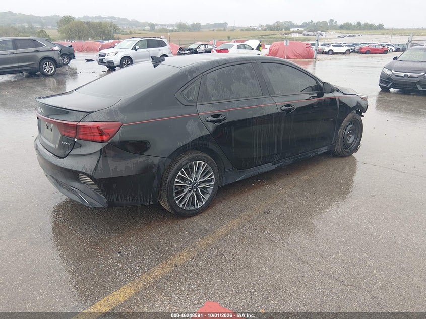 Vin: 3kpf54ad9re814513, lot: 46748617, kia forte gt-line 20244