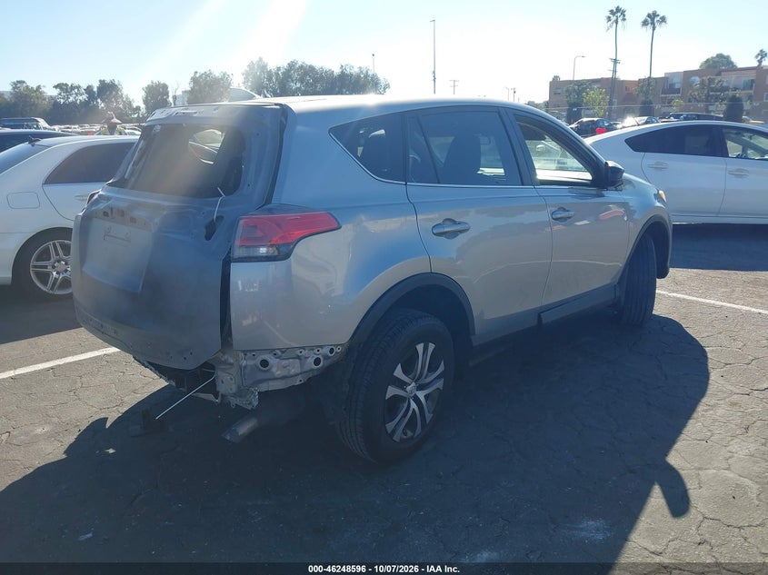 Vin: 2t3bfrev4jw731107, lot: 46748622, toyota rav4 le 20184