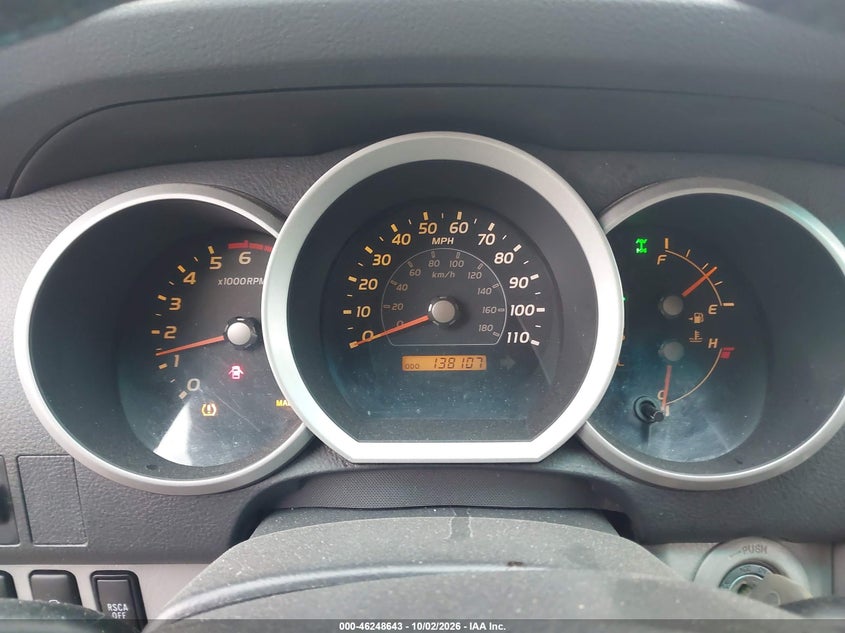 TOYOTA 4RUNNER 2008 VIN JTEBU14R980132161