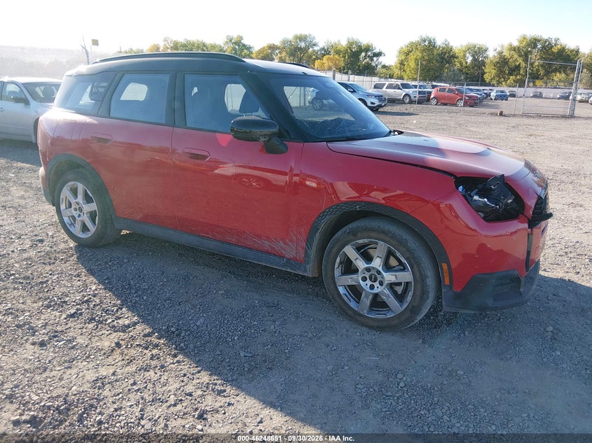 2026 Mini Countryman Cooper S/S Oxford Edition, Right Front, IAAI, VIN WMZ23GA04T7V12170