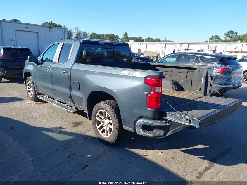 Vin: 1gcryded4kz264470, lot: 46748698, chevrolet silverado 1500 lt 20193