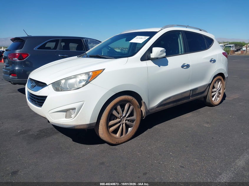Vin: km8jucac1au064489, lot: 46748699, hyundai tucson limited 20102