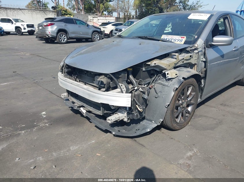 DODGE DART 2015 VIN 1C3CDFAA2FD310801