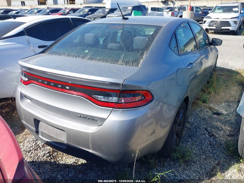 DODGE DART 2015 VIN 1C3CDFAA2FD310801