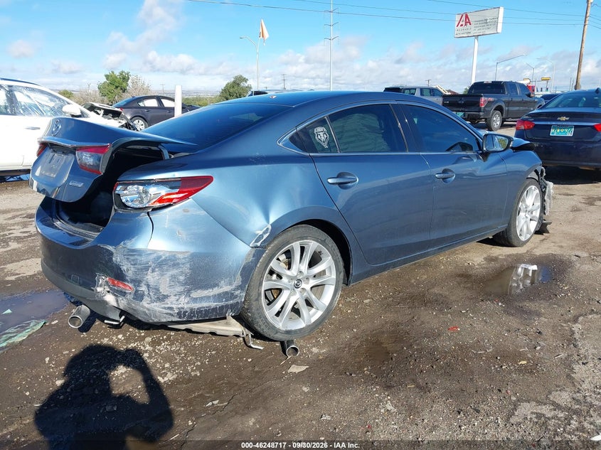 Vin: jm1gj1v55f1204818, lot: 46748743, mazda mazda6 i touring 20154