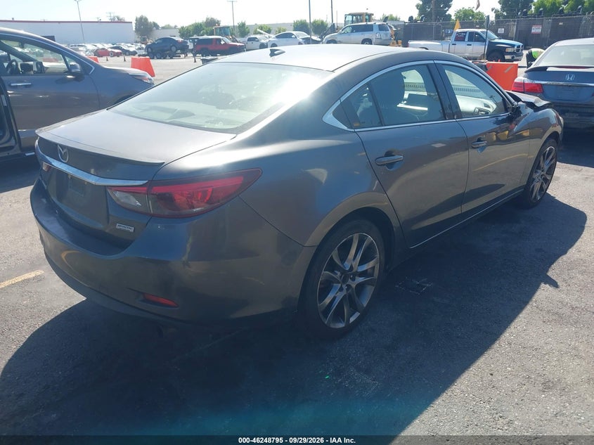 Vin: jm1gl1x56h1137270, lot: 46748821, mazda mazda6 grand touring 20174