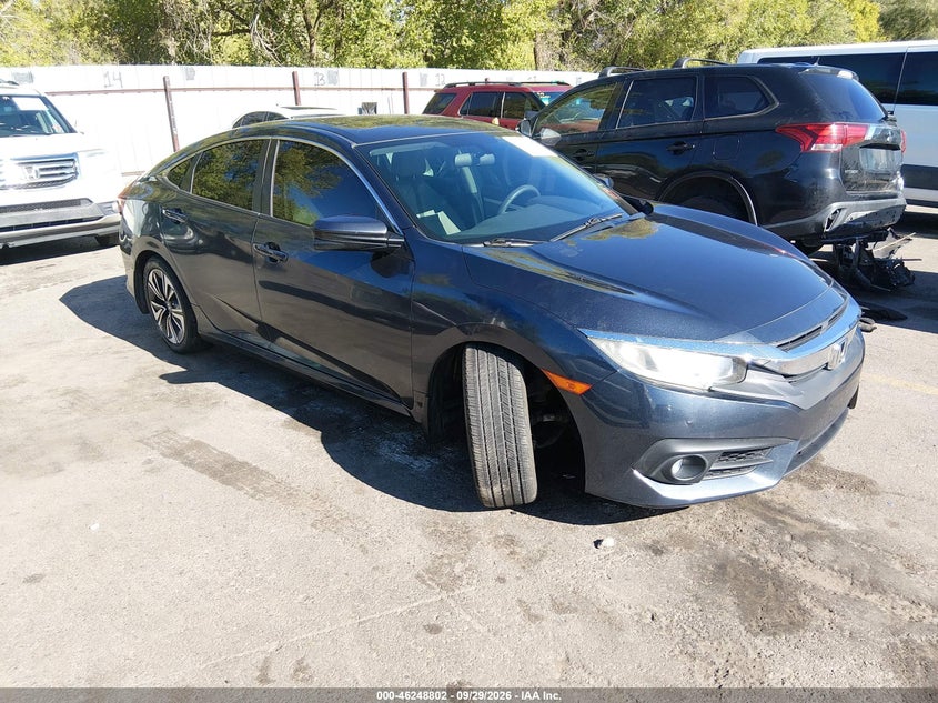 Vin: 19xfc1f30ge215761, lot: 46748828, honda civic ex-t 20161