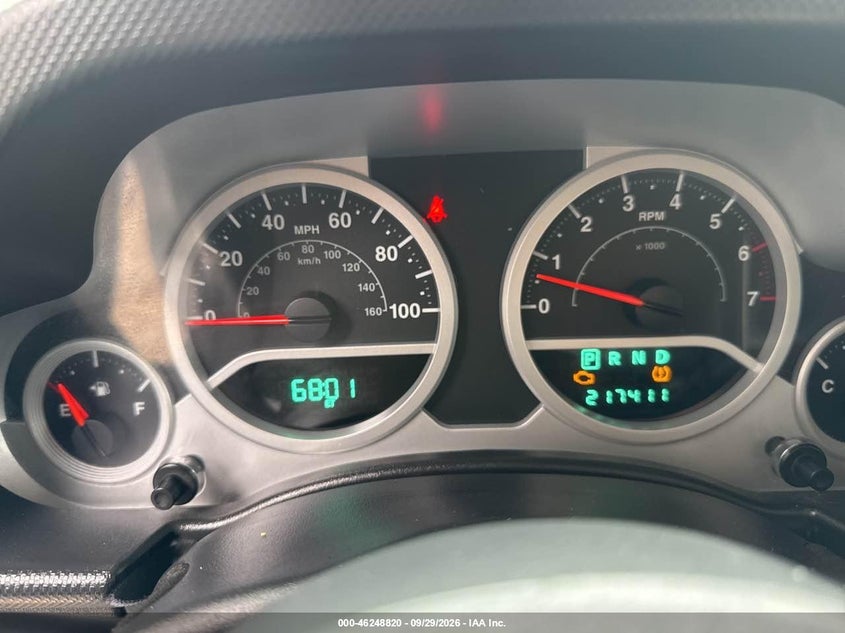 JEEP WRANGLER 2008 VIN 1J4FA54118L536421