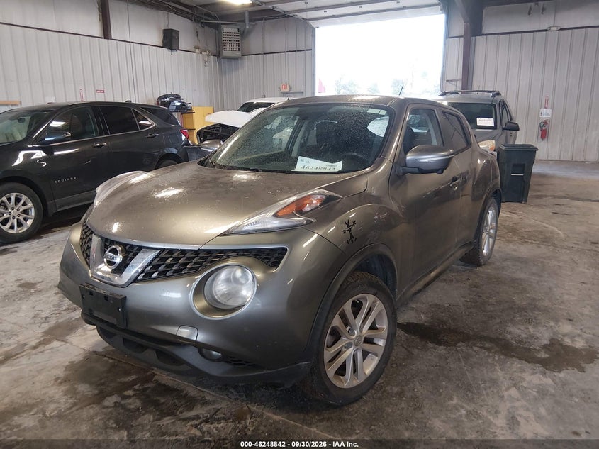 Vin: jn8af5mv6ft556279, lot: 46748868, nissan juke sl 20152