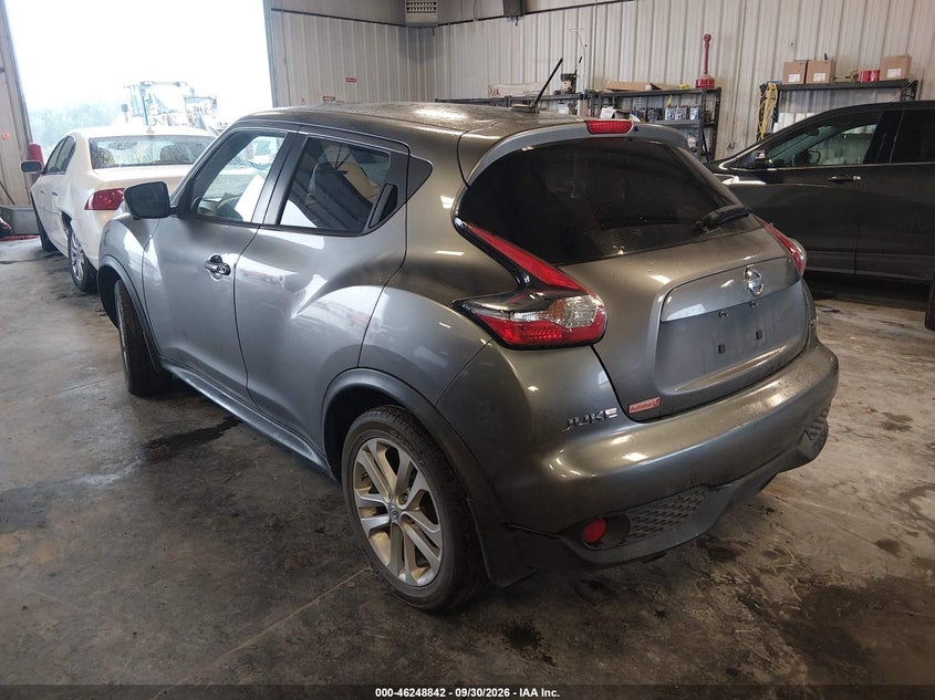 Vin: jn8af5mv6ft556279, lot: 46748868, nissan juke sl 20153