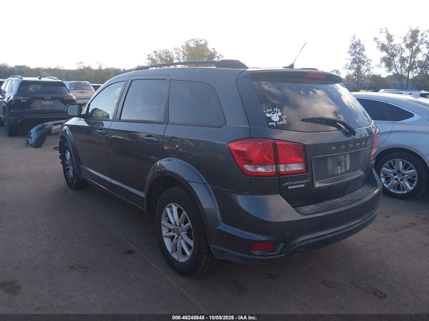 Vin: 3c4pdcbb1et180991, lot: 46748874, dodge journey sxt 20143