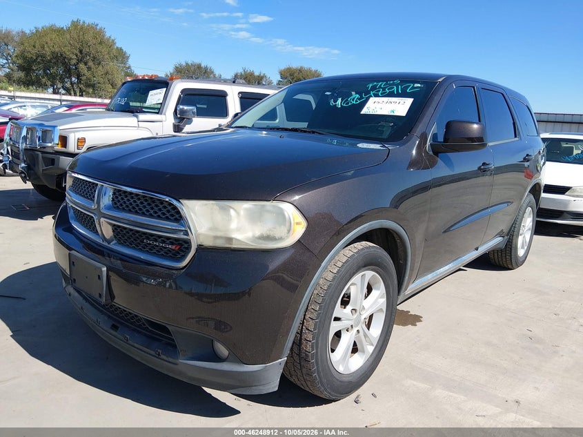 Vin: 1c4rdhag3cc261499, lot: 46748938, dodge durango sxt 20122