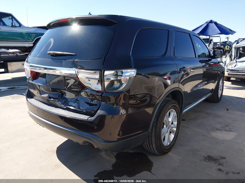 Vin: 1c4rdhag3cc261499, lot: 46748938, dodge durango sxt 20124