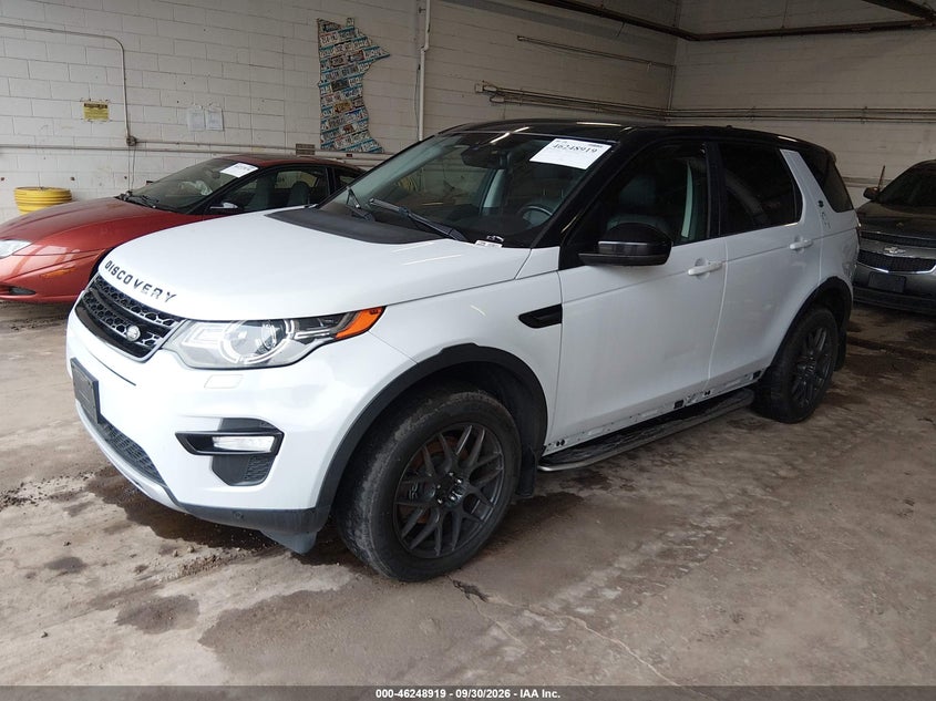 Vin: salcr2bgxfh513476, lot: 46748945, land rover discovery sport hse 20152