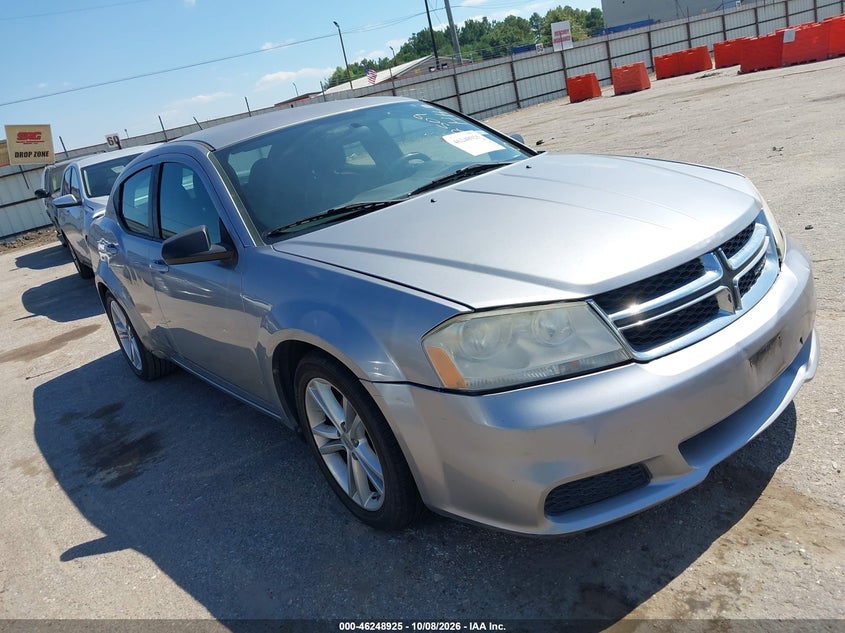 Vin: 1c3cdzag9dn632509, lot: 46748951, dodge avenger se v6 20131