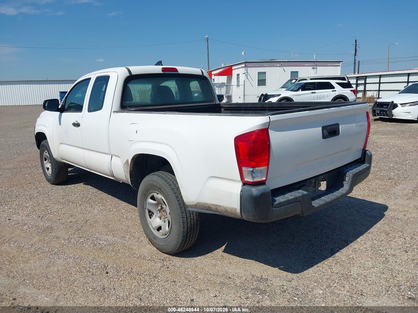 Vin: 5tfrx5gn8gx070011, lot: 46748970, toyota tacoma sr 20163