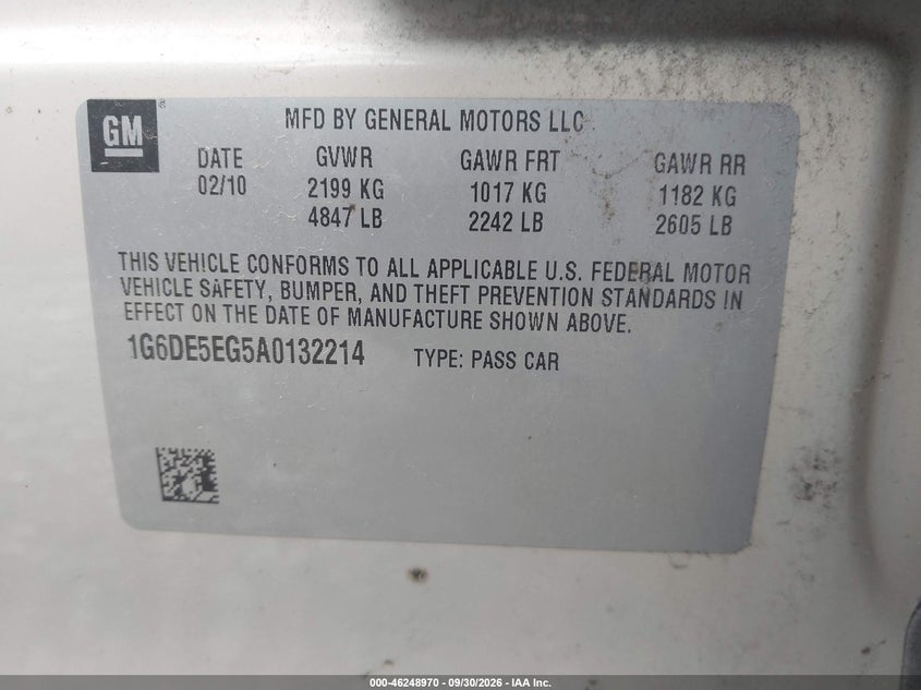 2010 CADILLAC CTS LUXURY · Фото 9