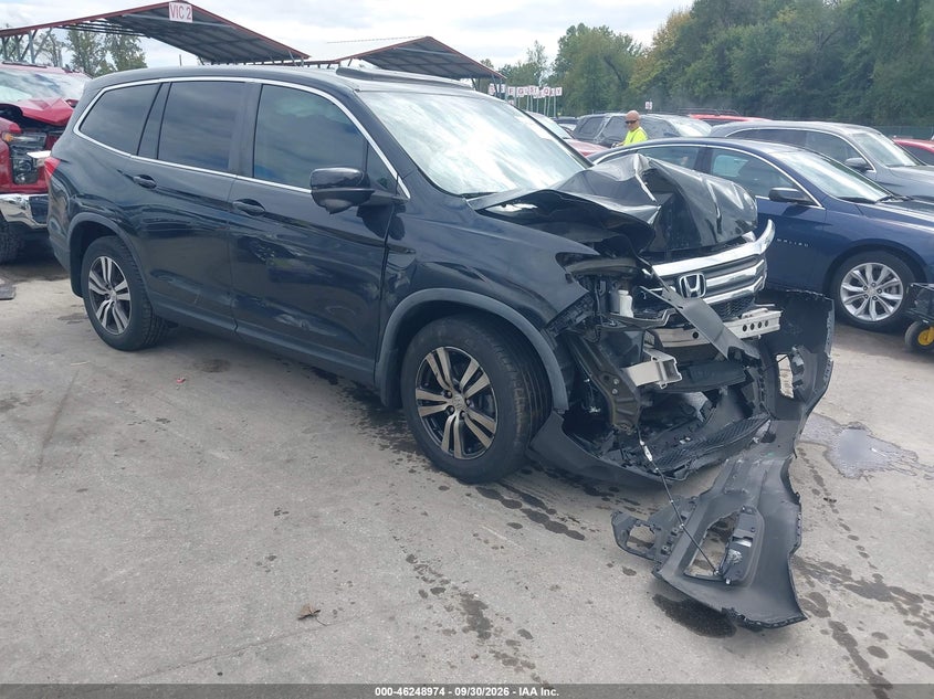 Vin: 5fnyf5h82gb010632, lot: 46749000, honda pilot ex-l 20161