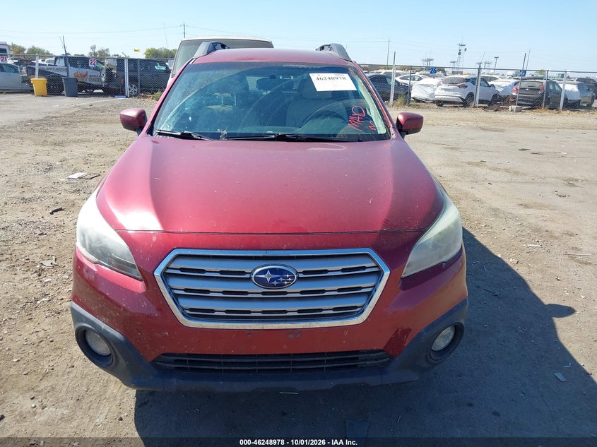 SUBARU OUTBACK 2016 VIN 4S4BSACC2G3278370
