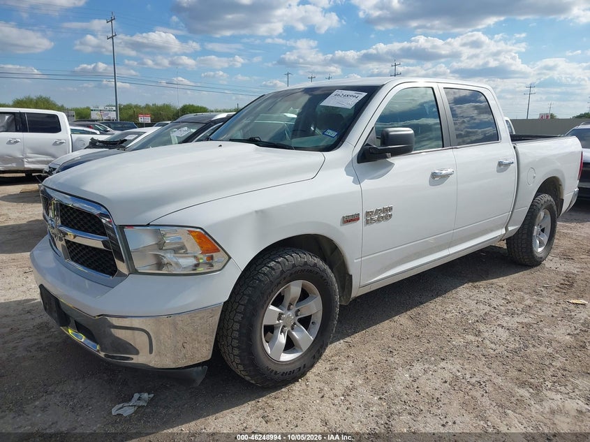 Vin: 1c6rr6lt6js287637, lot: 46749020, ram 1500 slt  4x2 5'7 box 20182
