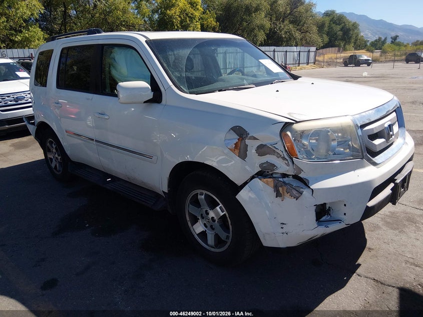 Vin: 5fnyf4h95bb101065, lot: 46749028, honda pilot touring 2011 img_1