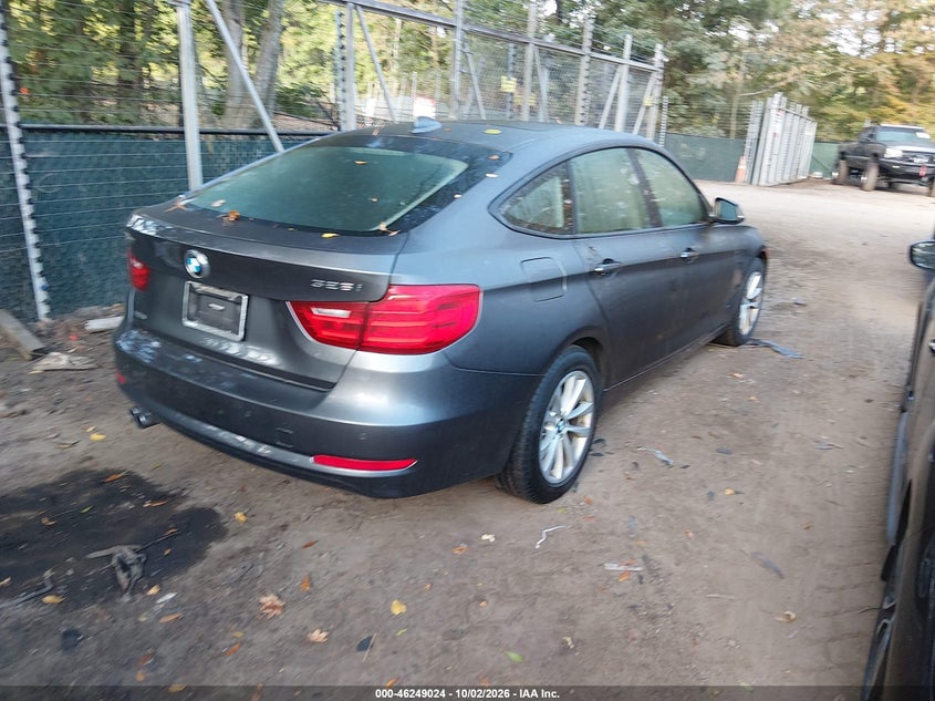 Vin: wba8z5c56fgs36954, lot: 46749050, bmw 328i gran turismo xdrive 20154