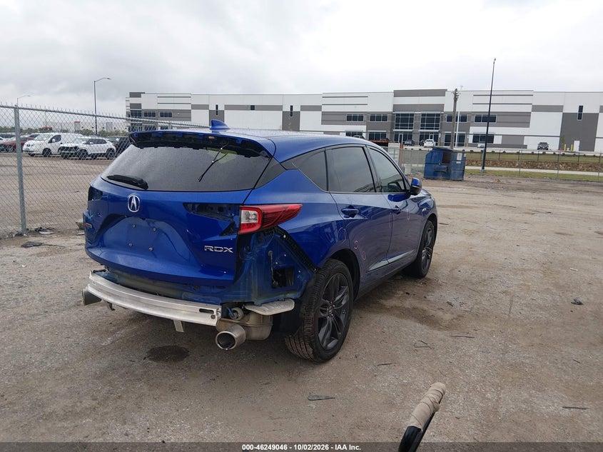 Vin: 5j8tc1h69ml011832, lot: 46749072, acura rdx a-spec package 20214