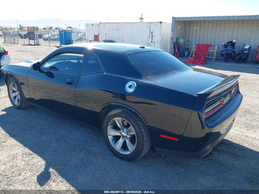 Vin: 2c3cdzag8lh206446, lot: 46749139, dodge challenger sxt 20203