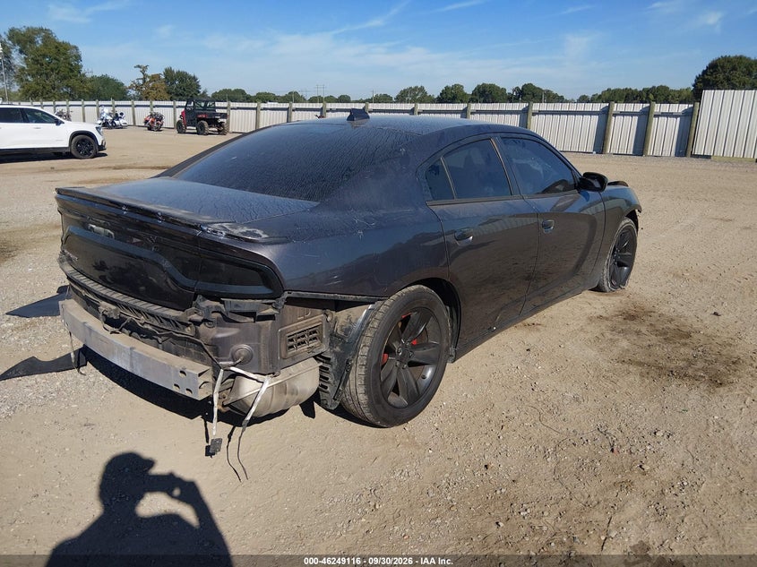 Vin: 2c3cdxhg5fh851649, lot: 46749142, dodge charger sxt 20154