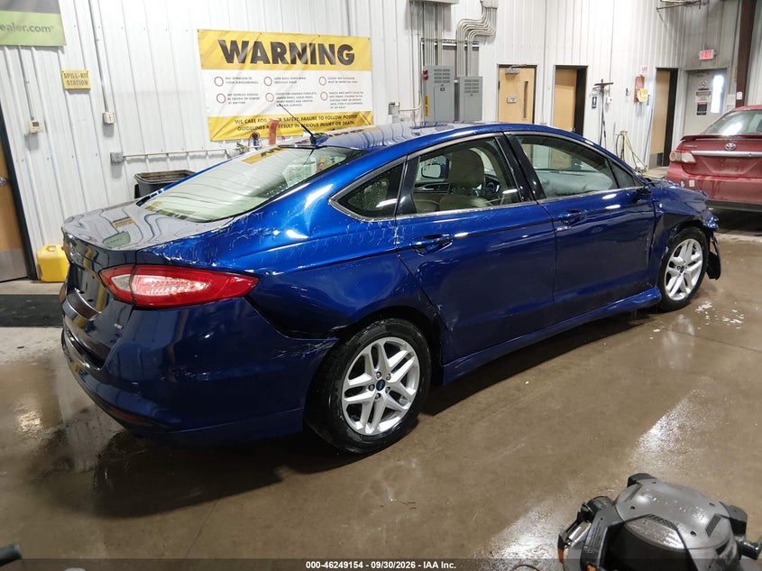 Vin: 3fa6p0h77gr281964, lot: 46749180, ford fusion se 20164