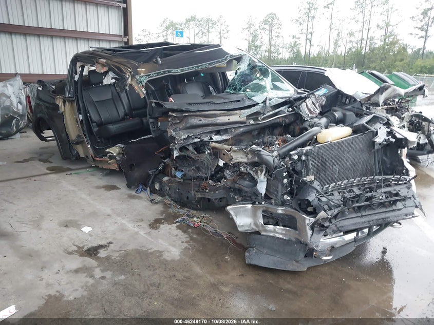 Vin: 1ftew1e48kfa52207, lot: 46749196, ford f-150 lariat 20191