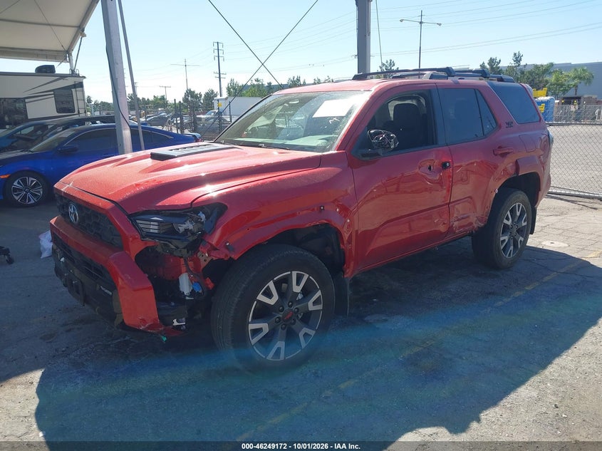 Vin: jteva5brxs5056959, lot: 46749198, toyota 4runner trd sport 20252
